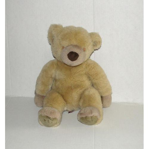 Ours Creme Peluche Ours Dormeur  Gipsy 36 Cm