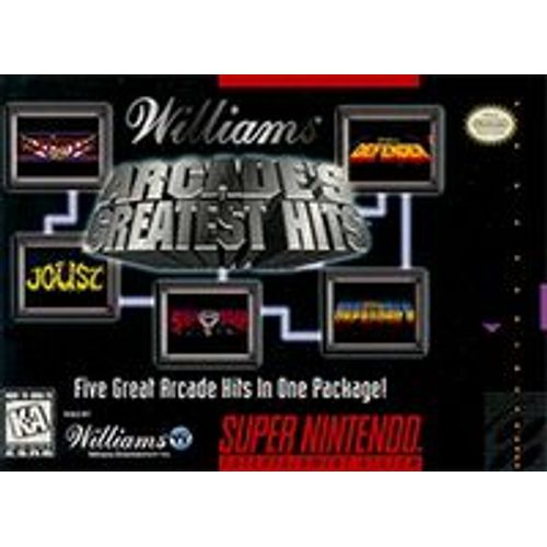 Williams Arcade's Greatest Hits Super Nintendo