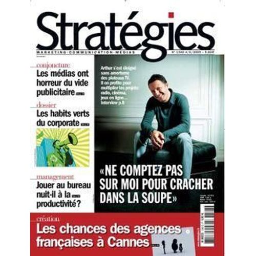 Stratégies N°1548 Marketing-Communication-Médias
