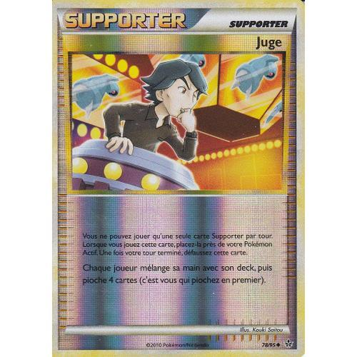 Carte Pokemon - Supporter Juge -78/95 - Reverse - H.S Dechainement -