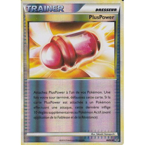 Carte Pokemon - Trainer Plus Power - 80/95 - H.S Dechainement -