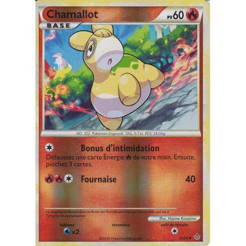 Carte Pokemon - Chamallot - 35/95 - Reverse - H.S Dechainement -