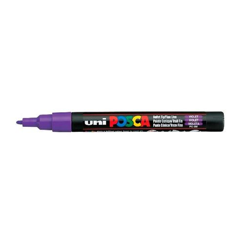 Uni-Ball Marqueur Peinture Posca (Pc-3m), Violet