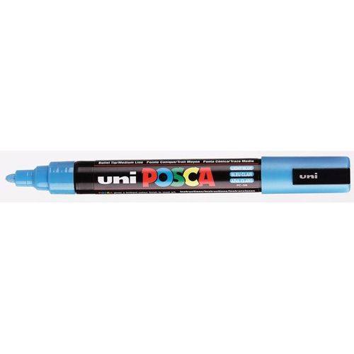 Uni-Ball Marqueur Peinture Posca (Pc-5m), Bleu Clair