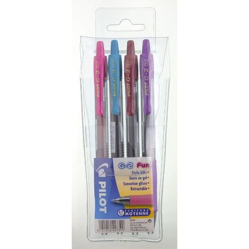 1 Pochette 4 G2 7 Couleur Fun [Fournitures De Bureau]