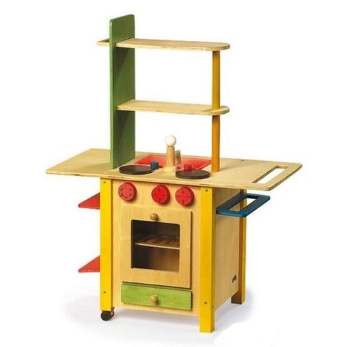 Cuisine En Bois Pour Enfants «All In One»