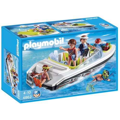 Playmobil Summer Fun 4862 - Hors-Bord Noir