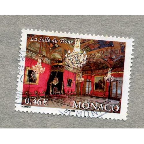 Timbre Monaco Oblitéré