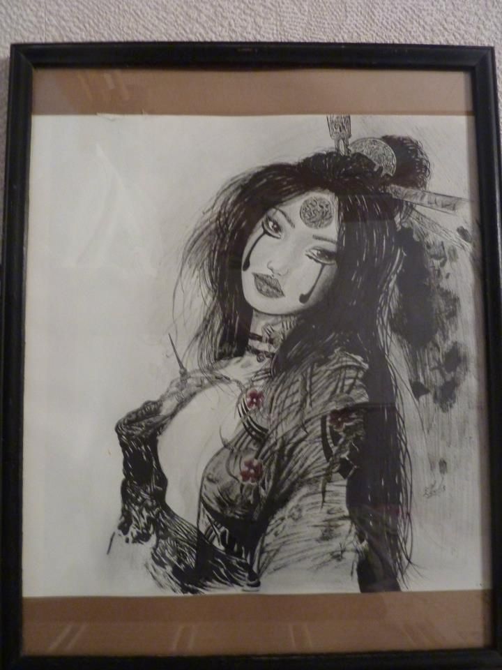 Portrait Dead Moon (Luis Royo)