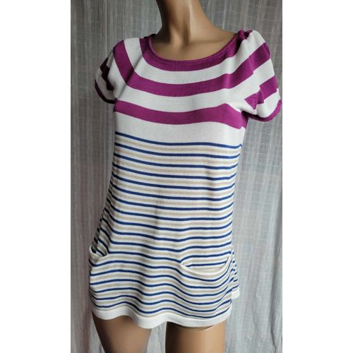 Tunique Pull Sans Manche Femme T 36 Marque Cacharel Tbe