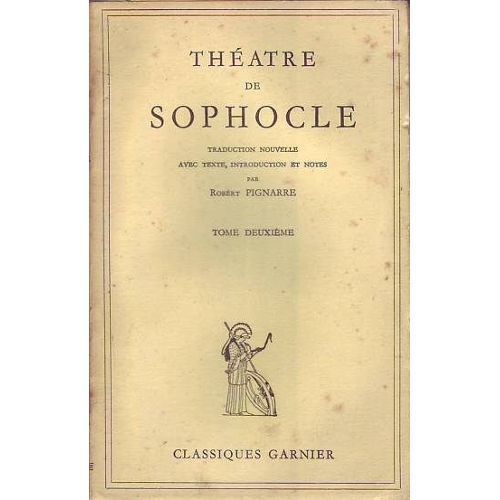 Théatre De Sophocle Tome 1
