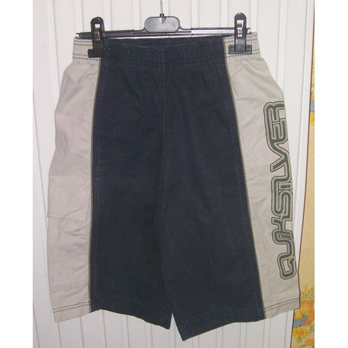 Short Bleu Quiksilver - Taille 14/16 Ans