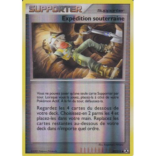 Carte Pokemon - Supporter - Expedition Souterraine - 97/111 - Reverse - Platine Rivaux Emergeants -