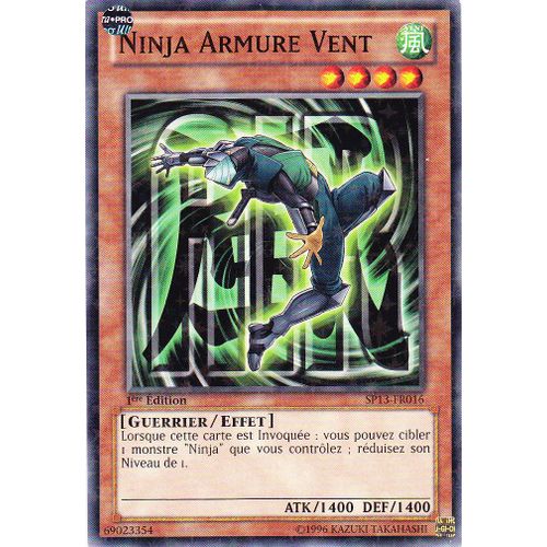 Ninja Armure Vent - Yu-Gi-Oh! - Sp13-Fr016 - Starfoil - 1ère Ed.