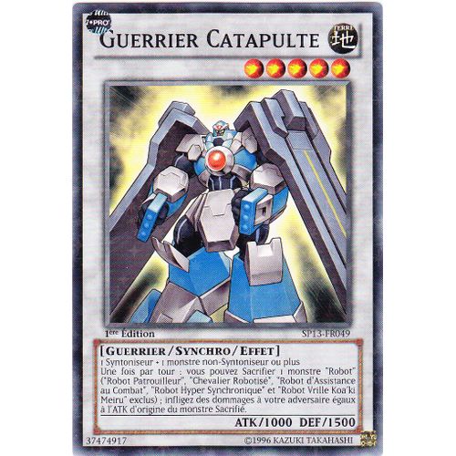 Guerrier Catapulte - Yu-Gi-Oh! - Sp13-Fr049 - Starfoil - 1ère Ed.