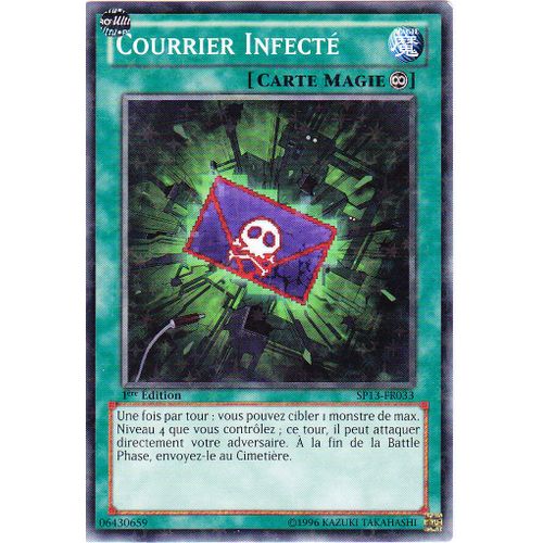 Courrier Infecté - Yu-Gi-Oh! - Sp13-Fr033 - Starfoil - 1ère Ed.