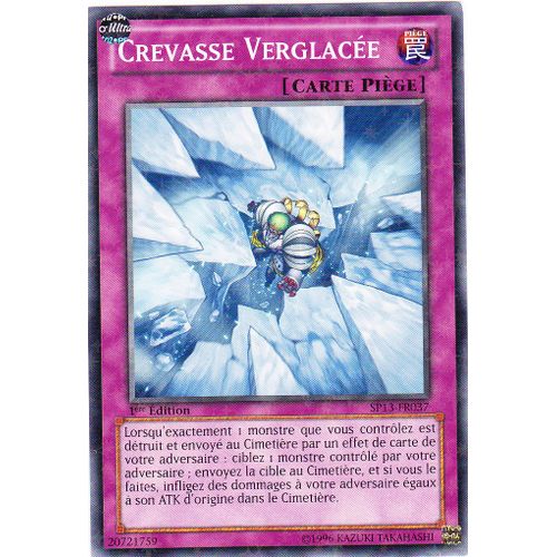 Crevasse Verglacée - Yu-Gi-Oh! - Sp13-Fr037 - Starfoil - 1ère Ed.