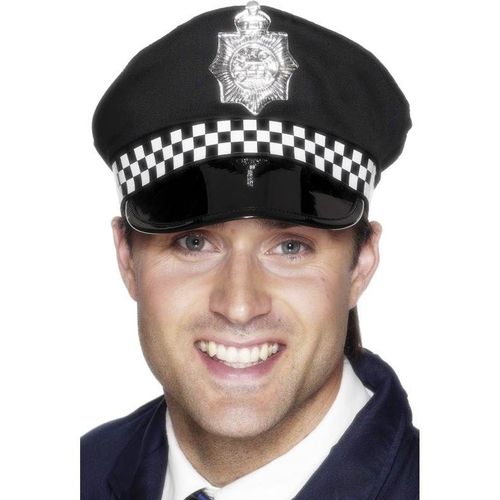 Police Panda Cap, Male One Size