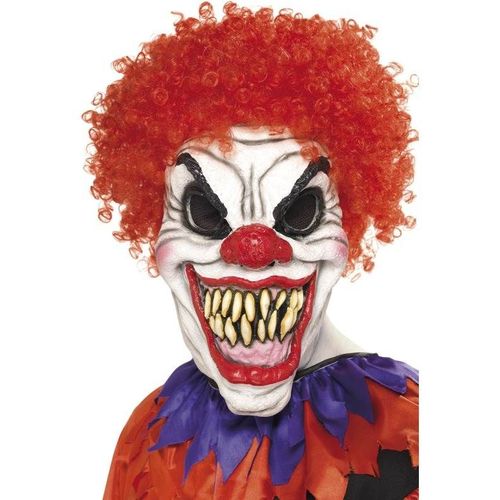 Scary Clown Mask, Foam Latex, Male One Size