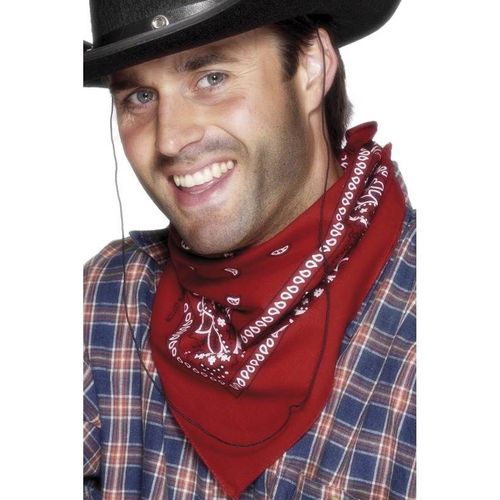 Cowboy Bandanna, Unisex One Size