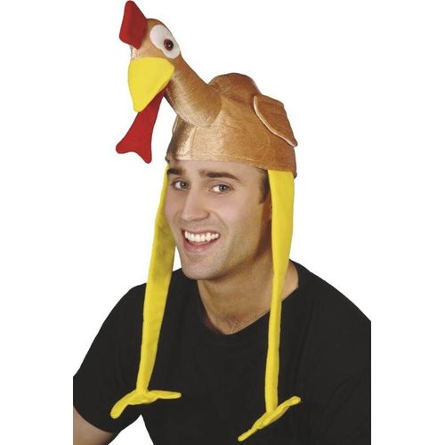 Gobbler Bonnet Turkey Hat, Unisex One Size