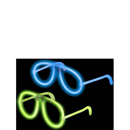 Snap To Glow Glasses, Assorted Colours, Unisex