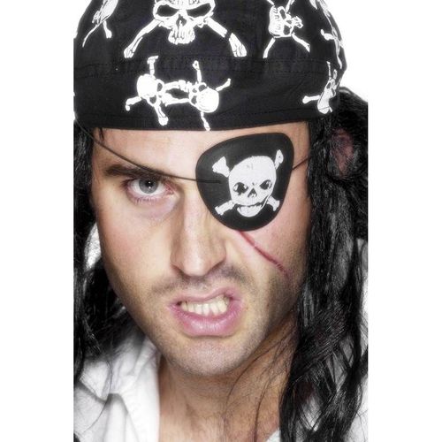 Pirate Eyepatch, Unisex One Size