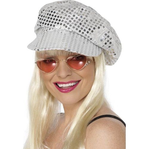 Disco Sequin Hat, Female One Size
