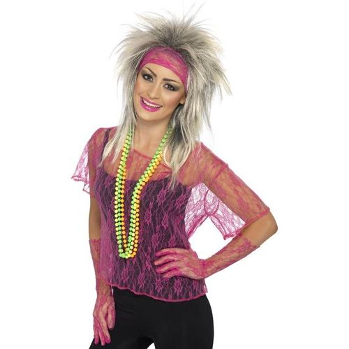 Lace Net Vest, Female One Size