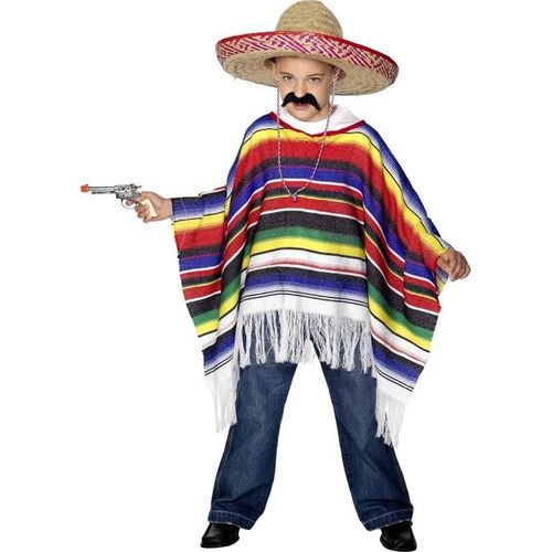 Deguisement Poncho Mexicain Sd
