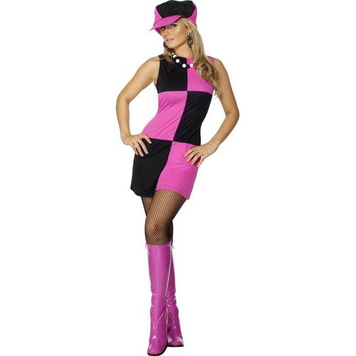 Swinging 60s Costume, Female Uk Dress 8-10