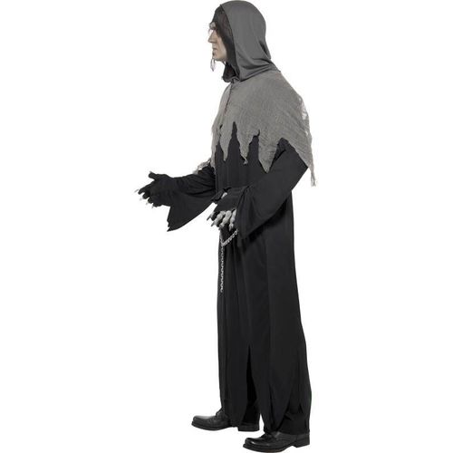 Grim Reaper Robe Costume, Male Chest 38"-40", Leg Inseam 32.75"