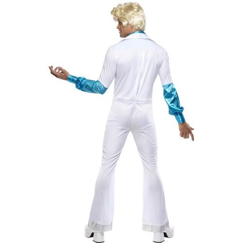 Disco Man Costume, All In One, Male Chest 42"-44", Leg Inseam 33"