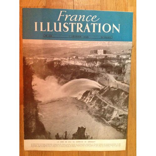 La Mise En Eau Du Barrage De Genissiat.
