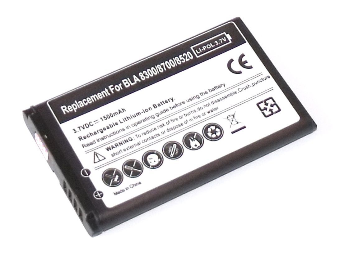 Batterie Origine Cs2 New Shape Blackberry Pour 7100g / 7100t / 7100v / 7100x / 8300 Curve / 8310 Curve / 8320 Curve / 8330 Curve / 8520 Curve / 8700c / 8700f / 8700g / 8700v / 8707v / 9300 Curve 3g