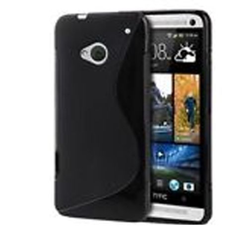 Coque Tpu Noire Type S Pour Htc One