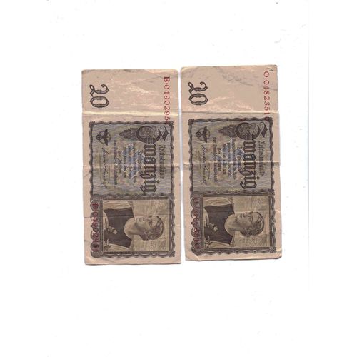 Billets 20 Reichsmark 1939