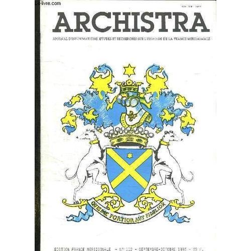 Archistra N° 112 Septembre Octobre 1993