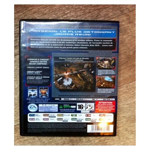 Boîte + Notice Pour Jeu PC Command & Conquer Generals – Français – Occasion
