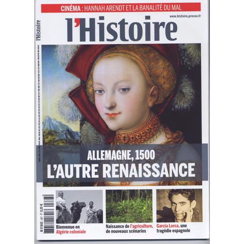 L'histoire 387 Allemagne 1500 L'autre Renaissance