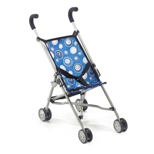 Bayer Chic 2000 601 01 Mini Buggy "Roma" Design Bleu Avec Motifs
