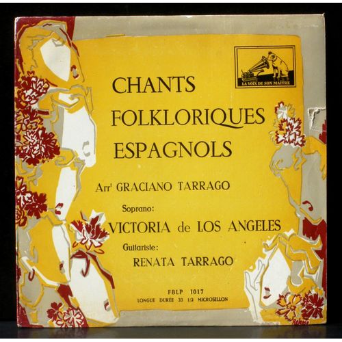 Chants Folkloriques Espagnols Renata Tarrago Victoria De Los Angeles