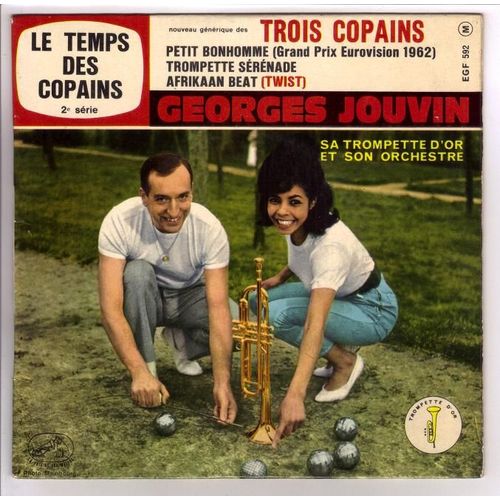 Nouveau Générique Des Trois Copains Extrait De La 2e Série Du Feuilleton Télévisé "Le Temps Des Copains" - Petit Bonhomme - Trompette Serenade - C'est La Vérité "Afrikaan Beat"