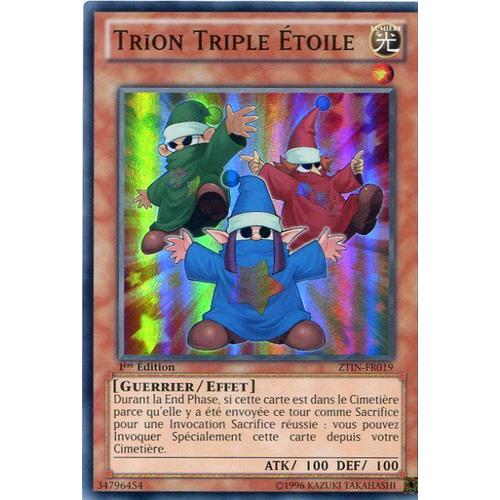 Trion Triple Etoile ( Ztin -Fr019) 1er Edition