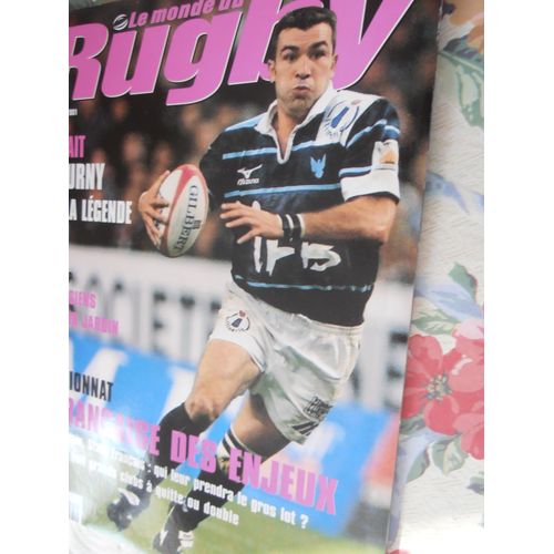 Le Monde Du Rugby  N° 35 : Portrait De Sadourny Dans La Legende,Heineken Cup:Les Parisiens Dans Leur Jardin,Stade Francais,Stade Toulousain