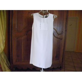 Robe Caroll Blanc Cassé Neuve