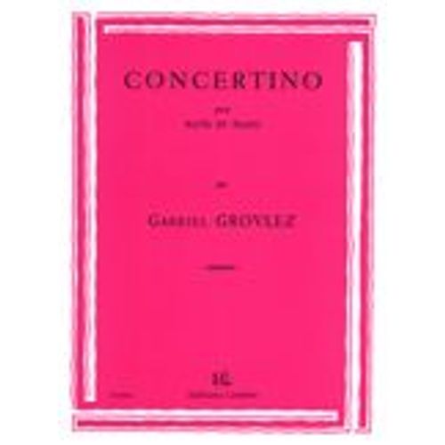 Concertino Flûte Et Piano