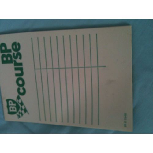 Carnet Bp Courses