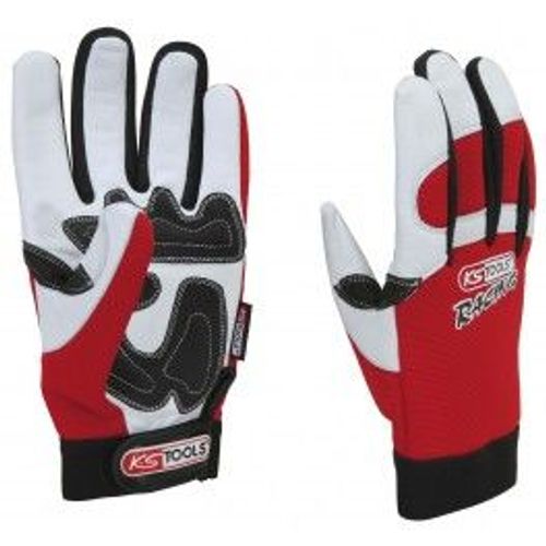 Gants de protection Racing blancs taille L