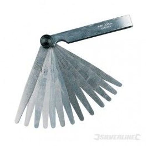 Jauge d'épaisseur - 0,051 - 0,635 mm (26 lames)